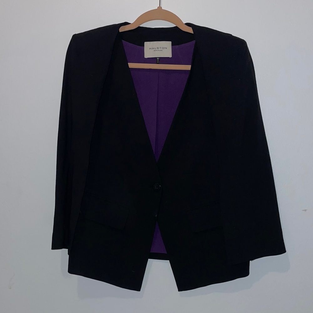 Halston Heritage Cape Jacket/Blazer - image 1